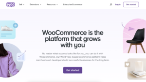 WooCommerce home page